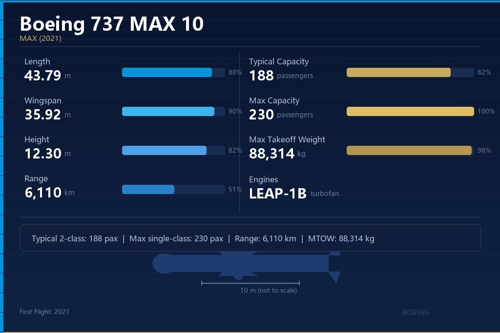 波音737 MAX 10