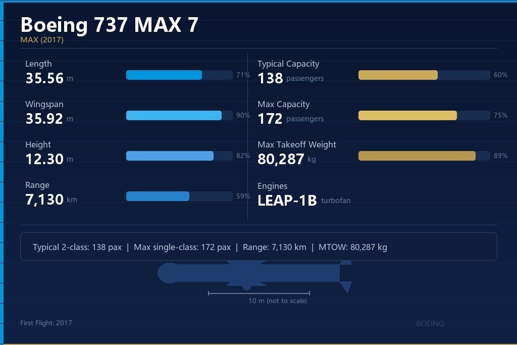 波音737 MAX 7 二手飞机出售 | 航铁集团