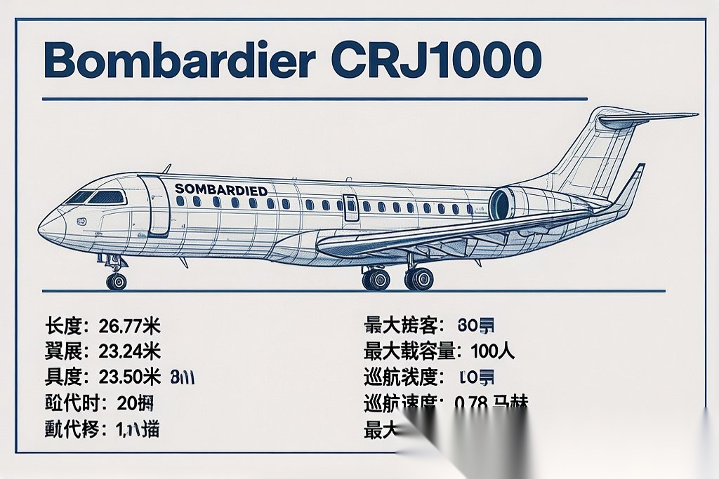 庞巴迪 CRJ1000